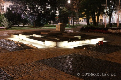 Lublin Plac Litewski iluminacja 10