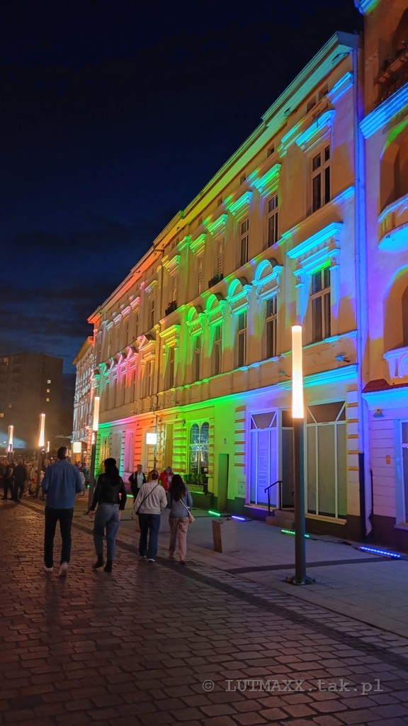 Iluminacje Teatry Światła Piła , Kinomural Wrocław